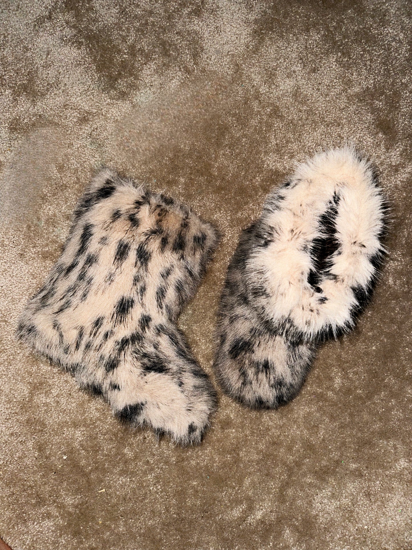 Ehlani Boots (Brown/Leopard)